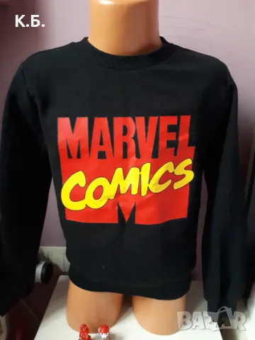 Ватирана блуза MARVEL р-р 122/128