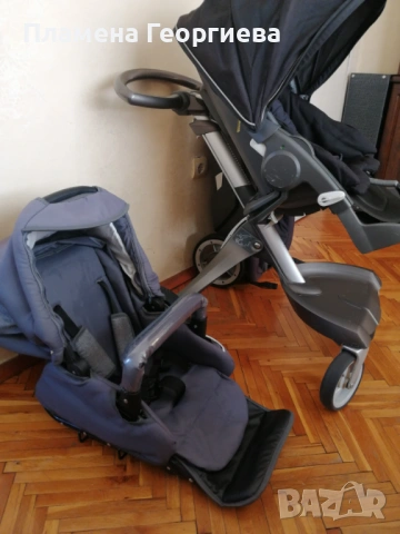 Детска количка STOKKE XPLORY 3 в 1 , снимка 11 - Детски колички - 50928020