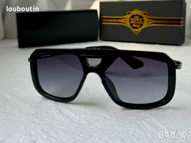 Dita 2023 мъжки слънчеви очила маска 4 цвята черни прозрачни, снимка 3 - Слънчеви и диоптрични очила - 44749850