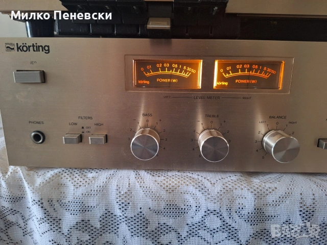 KORTING A 300 STEREO AMPLIFIER.C 300 STEREO CASSETTE DECK.T 300 STEREO TUNER.MADE IN WEST GERMANY., снимка 2 - Аудиосистеми - 53689734