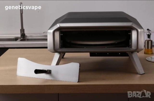 Професионална газова пещ за пици 40 см, ротационна, снимка 2 - Печки, фурни - 51604094