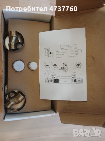 Смесител с термостат за душ. Нов, снимка 5 - ВИК - 53832817