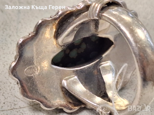 Сребърен пръстен 12гр, снимка 6 - Пръстени - 52910033