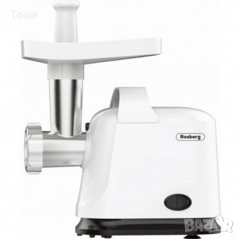 Месомелачка, 800W, приставка за домати, ниско ниво на шум, бял, снимка 3 - Месомелачки - 51544335