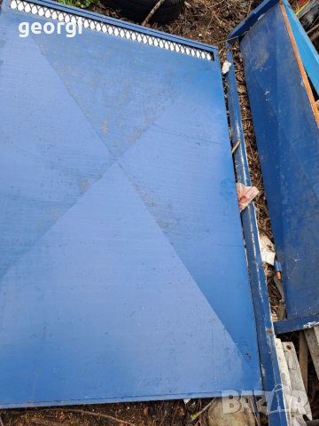 двойна метална гаражна портална врата, снимка 4 - Гаражни врати - 49525105