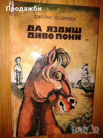 Детска книга "Да яздиш диво пони"- Джеймс Олдридж, снимка 1 - Детски книжки - 38621296