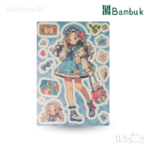 Стикери "LumiBlue", снимка 2 - Ученически пособия, канцеларски материали - 52618021