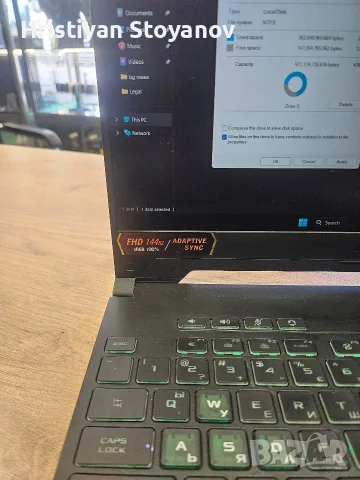 ASUS TUF A15 GEMING , снимка 5 - Лаптопи за игри - 56126361