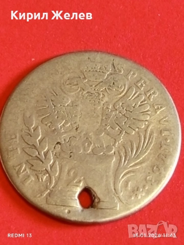 Сребърна монета 20 кройцера 1763г. Франц първи Австрия за КОЛЕКЦИЯ 53009, снимка 13 - Нумизматика и бонистика - 53106997