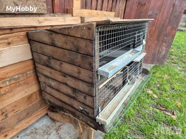 клетка за пътпъдъци двуетажна