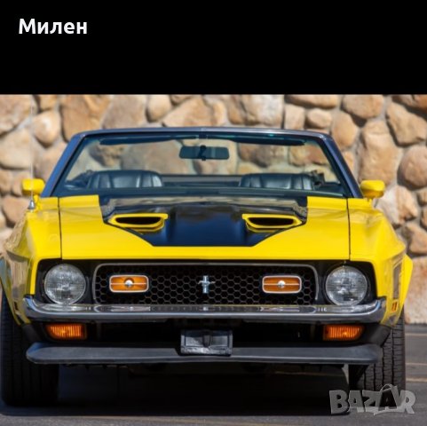 Ляв Мигач Под Предната Броня За Ford Mustang от 1971-1972 Година  Форд Мустанг , снимка 7 - Части - 41204173