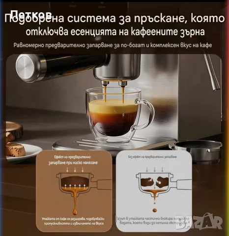Кафе машина 4 в 1, снимка 6 - Кафемашини - 55791462