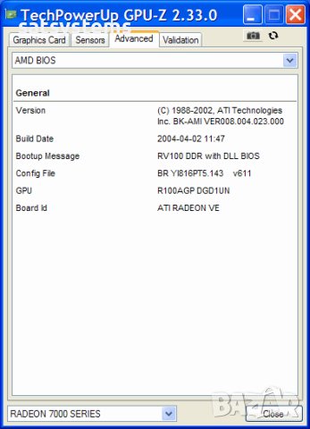 Видео карта ATi Radeon 7000 64MB TV-Out AGP, снимка 10 - Видеокарти - 34081058