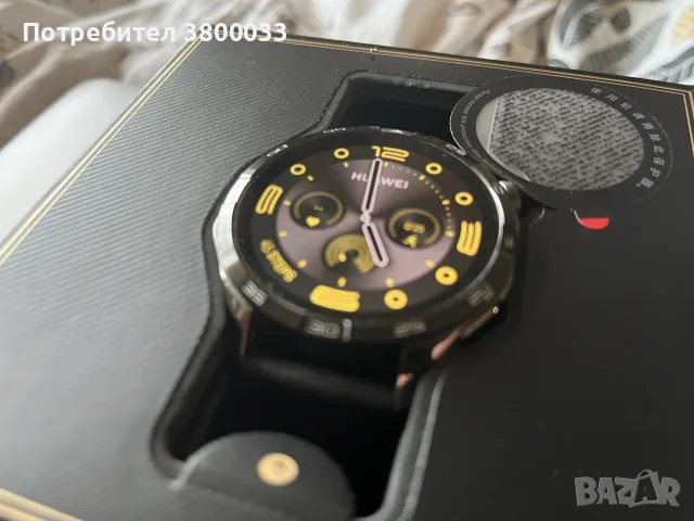 Huawei Watch GT 4 (46mm) Black – Като нов, с кутия