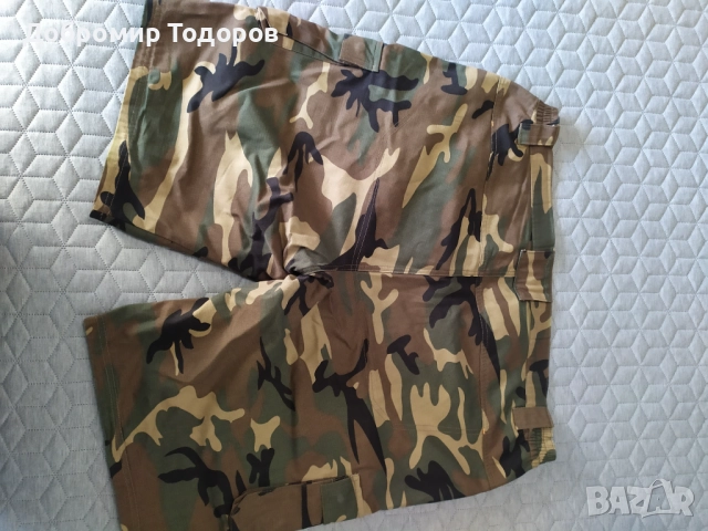 Камуфлажни къси карго панталони 3хл, снимка 2 - Къси панталони - 51474833