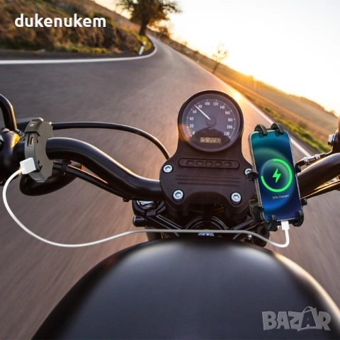 Водоустойчив USB заряден модул за мотор – 30W PD Type-C + 18W QC USB-A, IP65, за 12V/24V, снимка 7 - Аксесоари и консумативи - 53382226