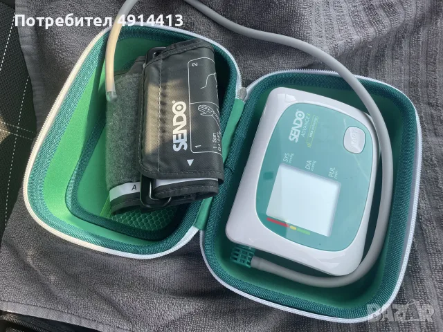 Апарат за мерене на кръвно Sendo Advance 3 със стандартен маншет M (22-32 см), снимка 3 - Друга електроника - 55746304