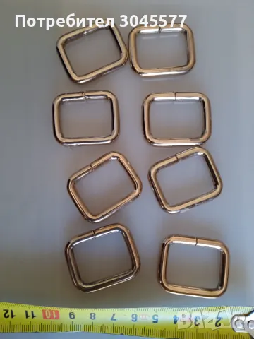 Гайка Гайки 3,6 х 3,4 см, 8 броя, снимка 1