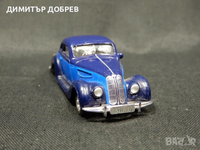 1/64 РЕТРО МЕТАЛНА КОЛИЧКА BMW 327 GRELL , снимка 5 - Колекции - 50506475
