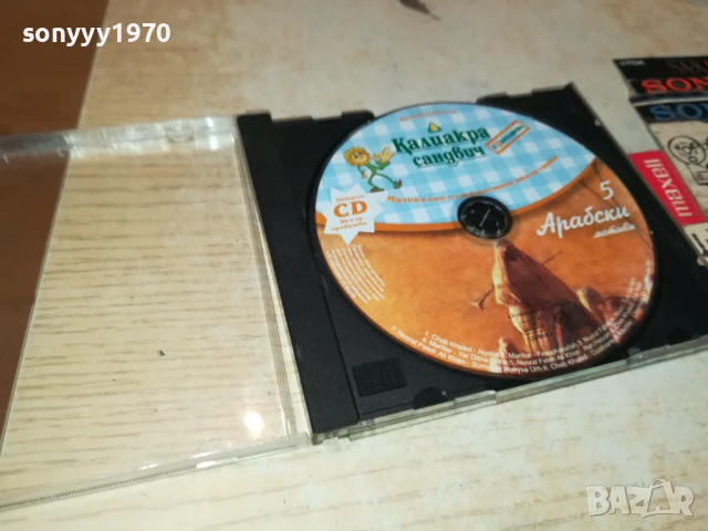 КАЛИАКРА 5-АРАБСКИ МОТИВИ ЦД 2107250954, снимка 7 - CD дискове - 51088190