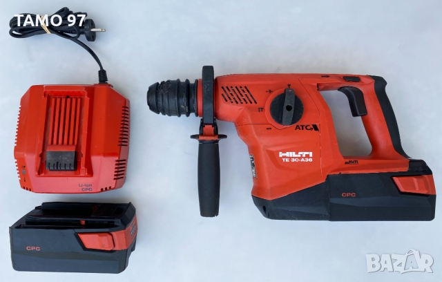 Безчетков перфоратор Hilti TE 30-A36 ATC/AVR 2x36V 5.2Ah