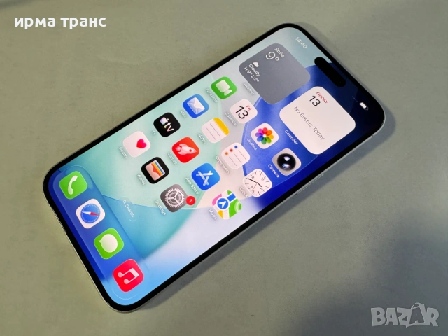 iPhone 16 plus 128gb 100% батерия.Гаранция, снимка 2 - Apple iPhone - 53466321