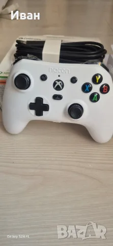 Жичен контролер Nacon EVOL-X за Xbox Series X/S / Xbox One / PC (Бял)