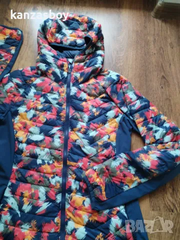 Columbia Women's Powder Lite™ Hybrid Hooded Jacket - дамско хибридно яке КАТО НОВО М, снимка 4 - Якета - 49496515