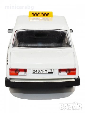 Метални колички: Lada 2107 Taxi - 1:24 (Лада Такси), снимка 7 - Колекции - 35734464
