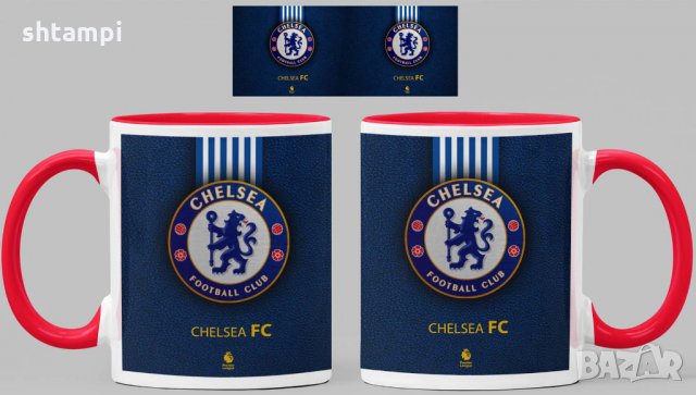 Чаша Челси Chelsea Керамична, снимка 5 - Фен артикули - 34783959