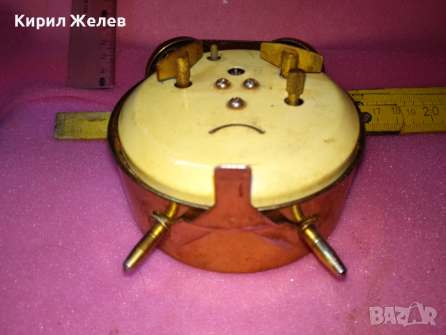 TREASURE MADE IN CHINA Стар РЯДЪК КОЛЕКЦИОНЕРСКИ РЕТРО МОДЕЛ МЕХАНИЧЕН КИТАЙСКИ БУДИЛНИК 28645, снимка 15 - Антикварни и старинни предмети - 44549547