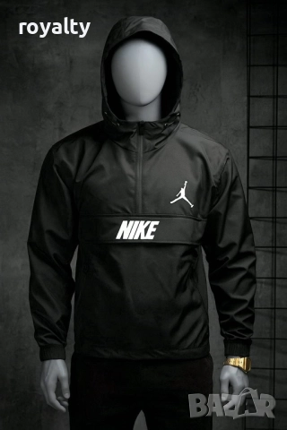 Nike черна мъжка ветровка 