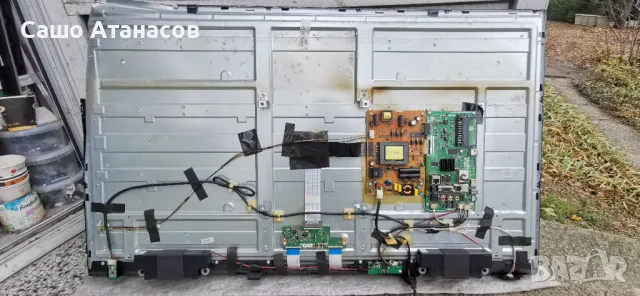 HITACHI 43HE4000 със счупена матрица ,17IPS62 ,17MB211S ,VES430UNYL-2D-N01 ,GE009RF1-V1.0 ,17LD200, снимка 4 - Части и Платки - 49522515