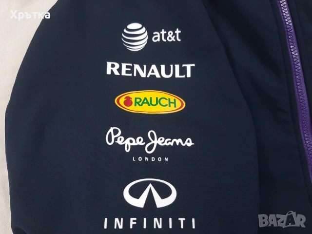Red Bull x Pepe Jeans - Оригинално мъжко софтшел яке размер 2XL, снимка 12 - Якета - 53571244