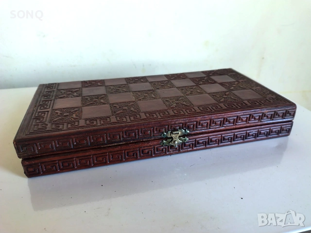 Стар Колекционерски Шах,Табла, снимка 15 - Антикварни и старинни предмети - 53838659