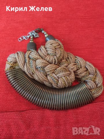 ЕФЕКТНО АРТ - КОЛИЕ с МЕТАЛНА ПЛЕТКА 72541