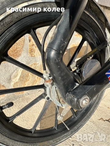 дизайнерски сгъваем велосипед "STRIDA", снимка 15 - Велосипеди - 52930433