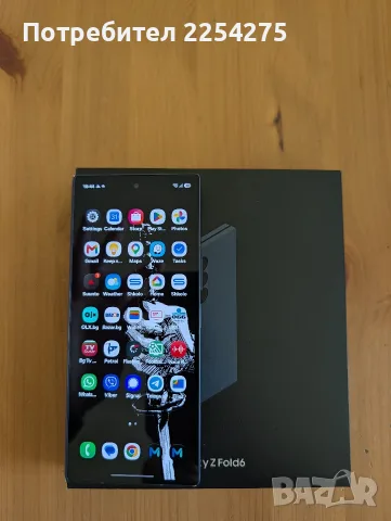 Samsung Galaxy Z fold 6, снимка 2 - Samsung - 55771643