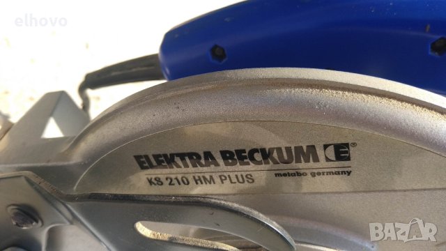 Циркуляр пендула Elektra Becum KS 210 HM plus , снимка 9 - Други инструменти - 41261992