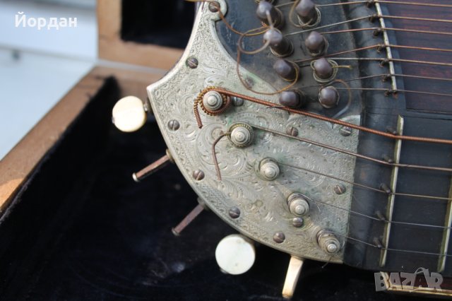 Немски струнен музикален инструмент , снимка 10 - Струнни инструменти - 41521306