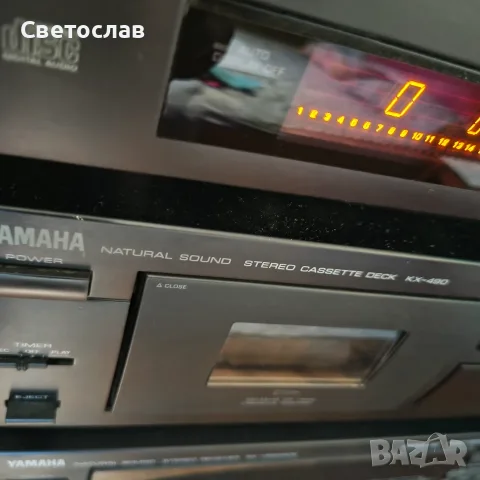  YAMAHA RECEIVER, CASSETTE DECK, COMPACT DISC PLAYER, снимка 4 - Ресийвъри, усилватели, смесителни пултове - 56086196
