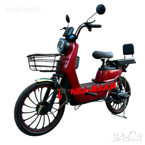ЕЛЕКТРИЧЕСКИ Велосипед(скутер)+две седалки-1500W / 60V-MPM9191-управлява се БЕЗ книжка, снимка 1