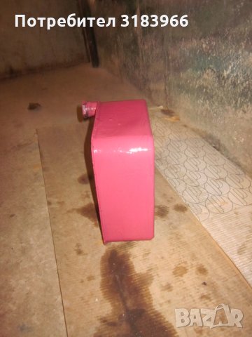 малък метален резервоар.туба, снимка 3 - Части - 34795395