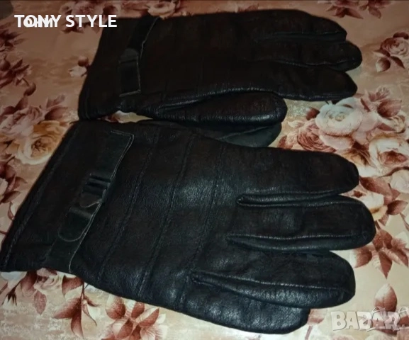 Нови Мъжки Топли Ръкавици Изцяло от Естествена Кожа , снимка 11 - Ръкавици - 51489889