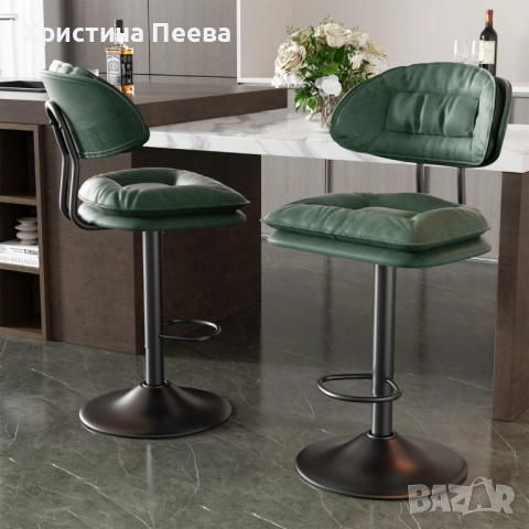 Ново! Бар столове - 2 броя комплект - НАМАЛЕНИ от 299лв. на 265лв., снимка 2 - Столове - 52522085