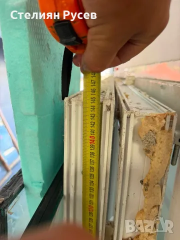 310822  ПВЦ PVC дограма прозорец 145 /206 см 112 евро mz - един отварям прозорец , с комарник , вътр, снимка 2 - Дограми - 55888584