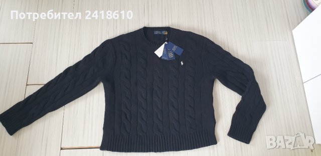 POLO Ralph Lauren Cable Wool / Cashmere Womens Size XL НОВО! ОРИГИНАЛ! Дамски Пуловер!, снимка 11 - Блузи с дълъг ръкав и пуловери - 44459160