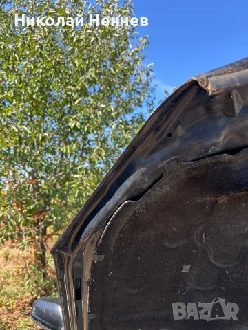 Преден капак Opel Astra H (черен) , снимка 2 - Части - 56019034