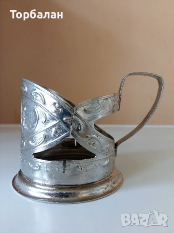 Подстакан от соц-а, снимка 3 - Сервизи - 50559065