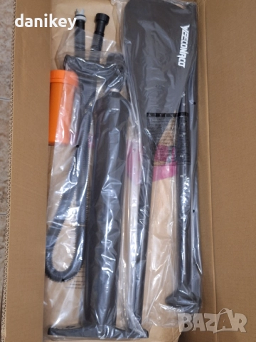 Нов падълборд 320 x 82 x 15,5 см до 170 кг с включено оборудване, снимка 11 - Водни спортове - 52639389